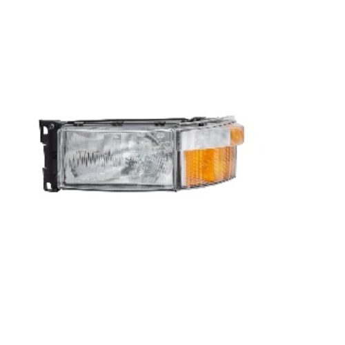 Headlamp L (H4 for left-hand traffic, insert color silver, indicator color yellow) SCANIA 4, P, G, R, T 05.95-