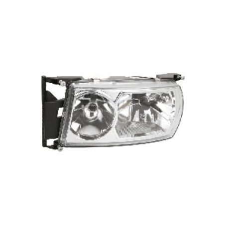 Headlamp L (D1R / H7 / T4W, electric, (PL) chrome, without screws, z przetwornicą) SCANIA P, G, R, T 01.05-