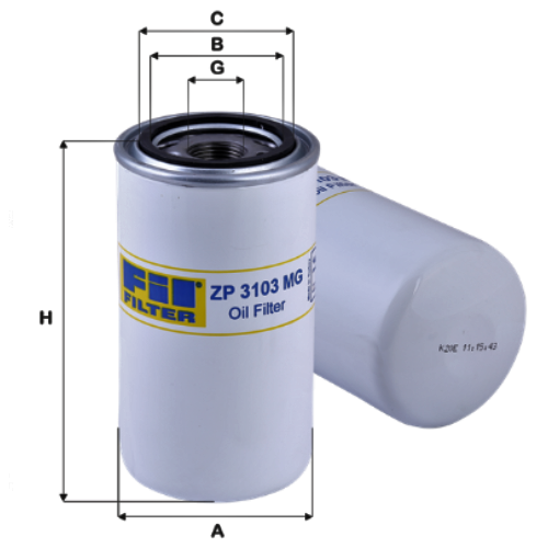 Case Oil Filter – 87803206, 504084161