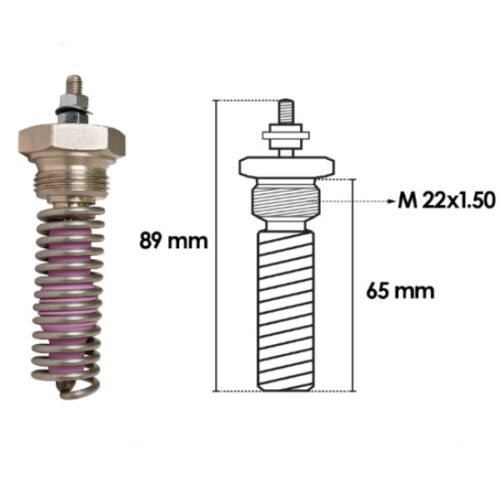 Glow Plug / M22x1,5 for Steyr – 131100090024