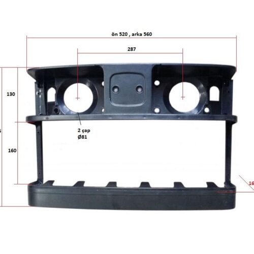 John Deere Grille Frame L111759